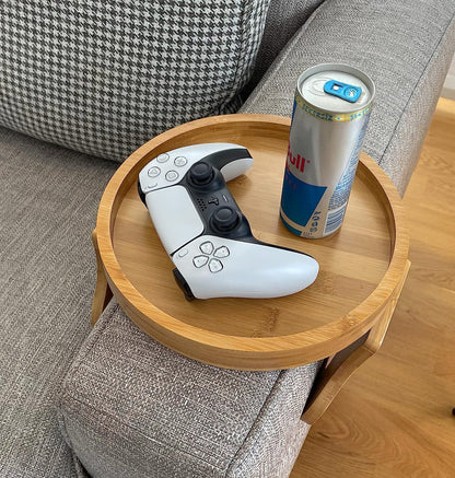 Koltuk Kenarı Sehpası Servis Tepsisi 1 ALANA 1 BEDAVA